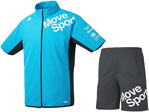 Amazon | [デサント] Move Sport クーリストクロス 薄手ジャージ 半袖